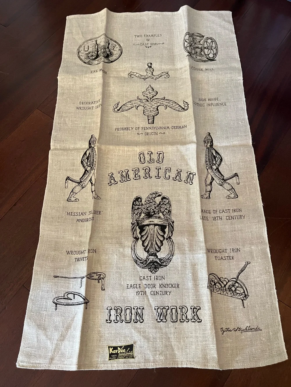 Vintage authentic hand
